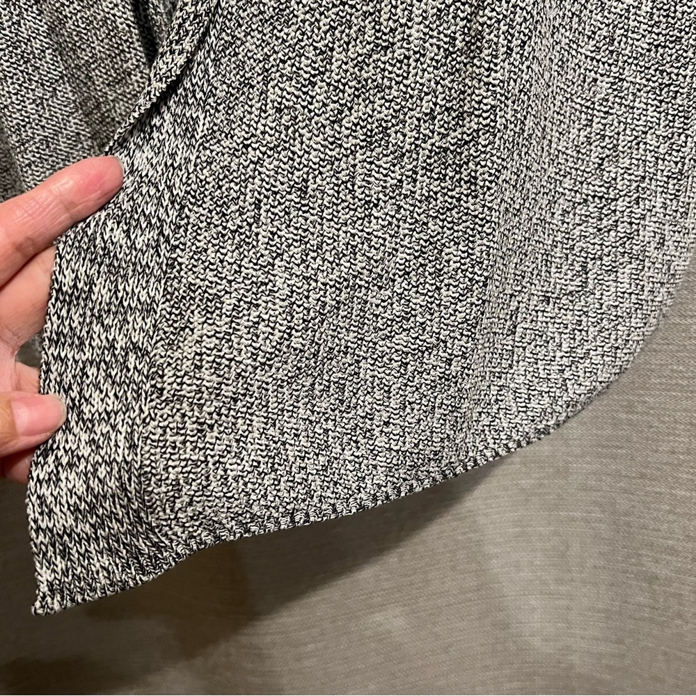 Eileen Fisher Marled Open Front Cardigan - Size L - Picture 6 of 11